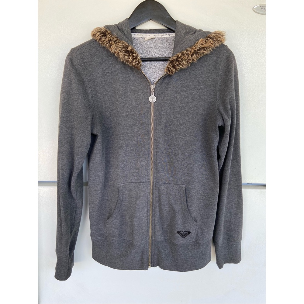 Roxy Zip-Up Sweater